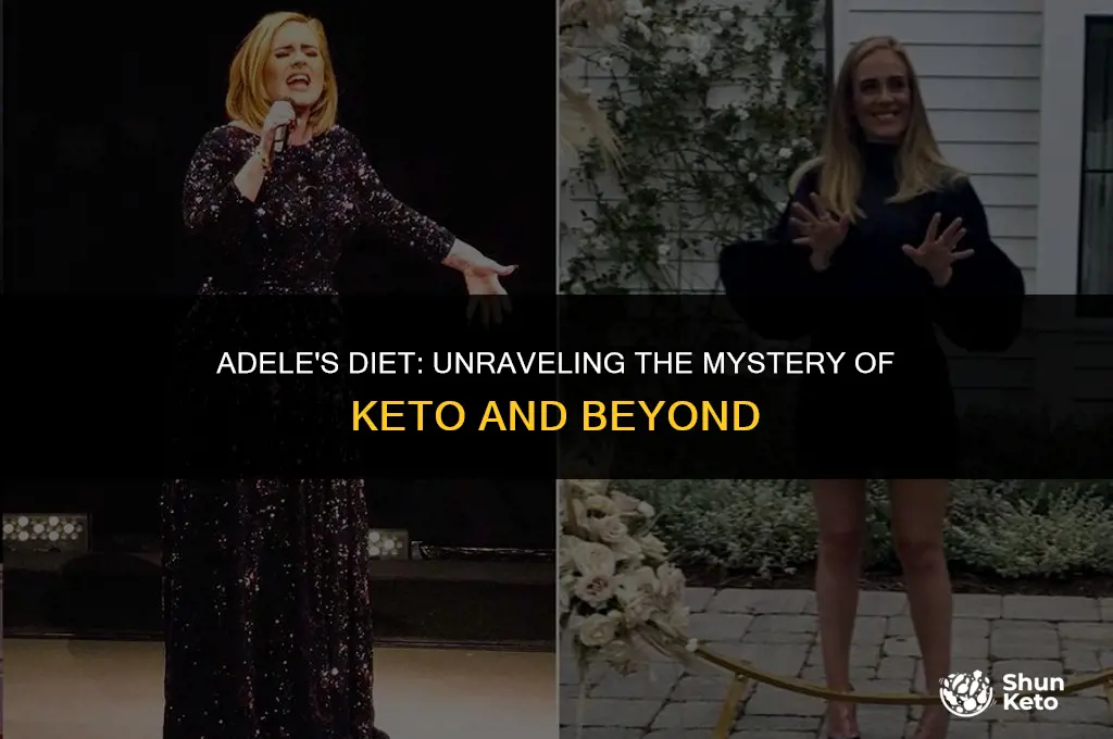 is adele doing keto