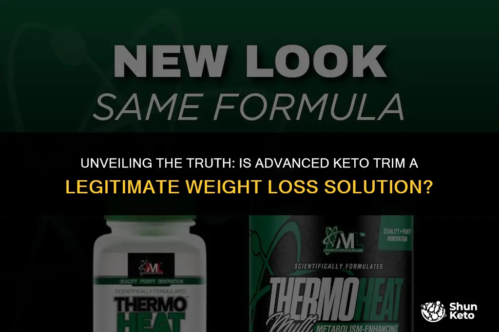 is advanced keto trim legit