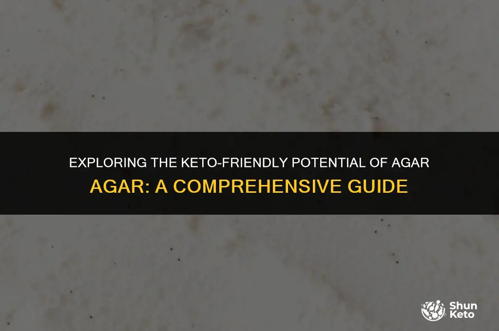 is agar agar keto