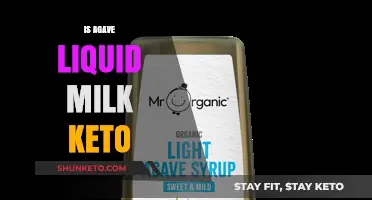 Is Agave Liquid Milk Keto-Friendly? A Comprehensive Guide