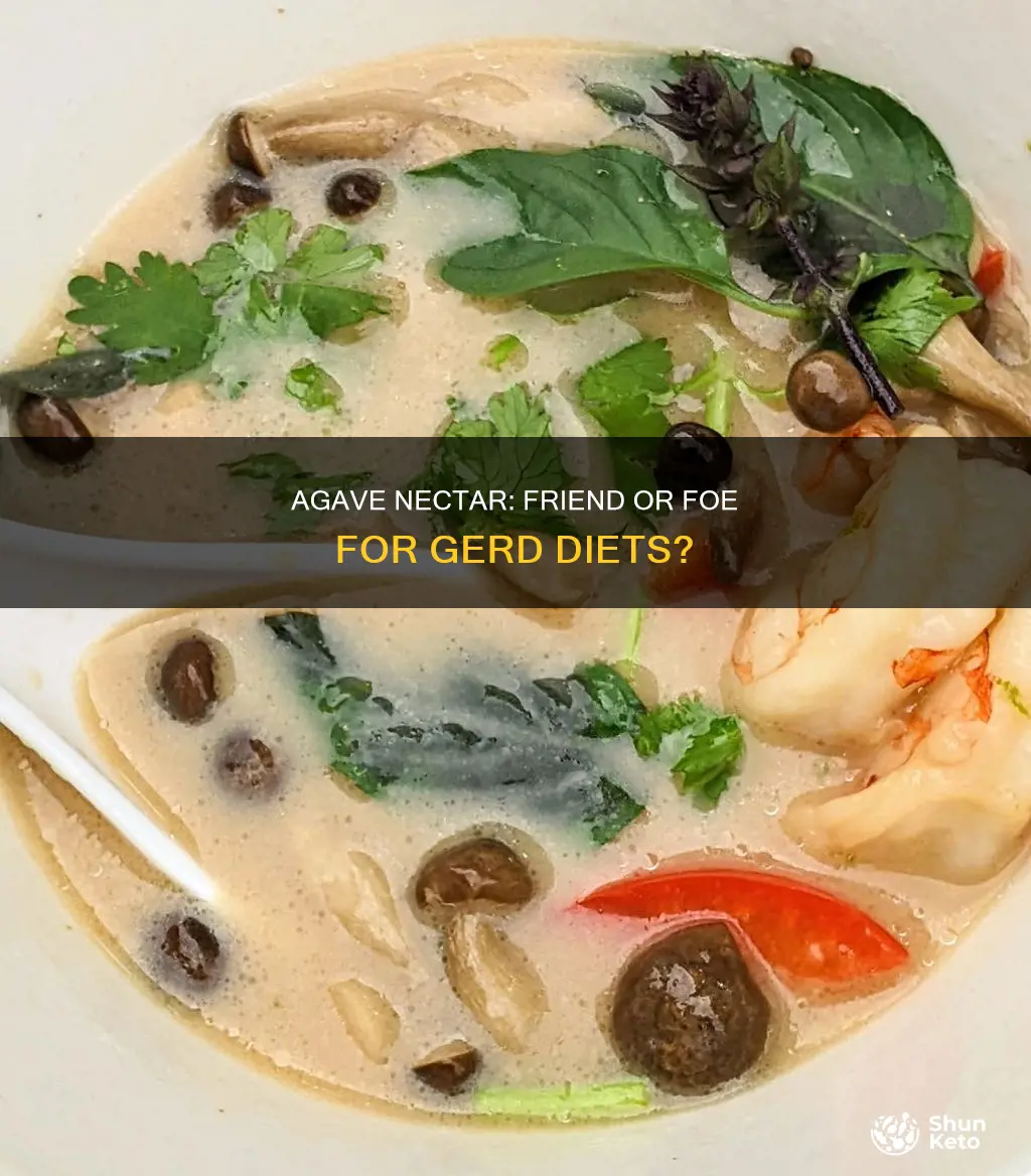 is agave nectar ok for a gerd restricted diet