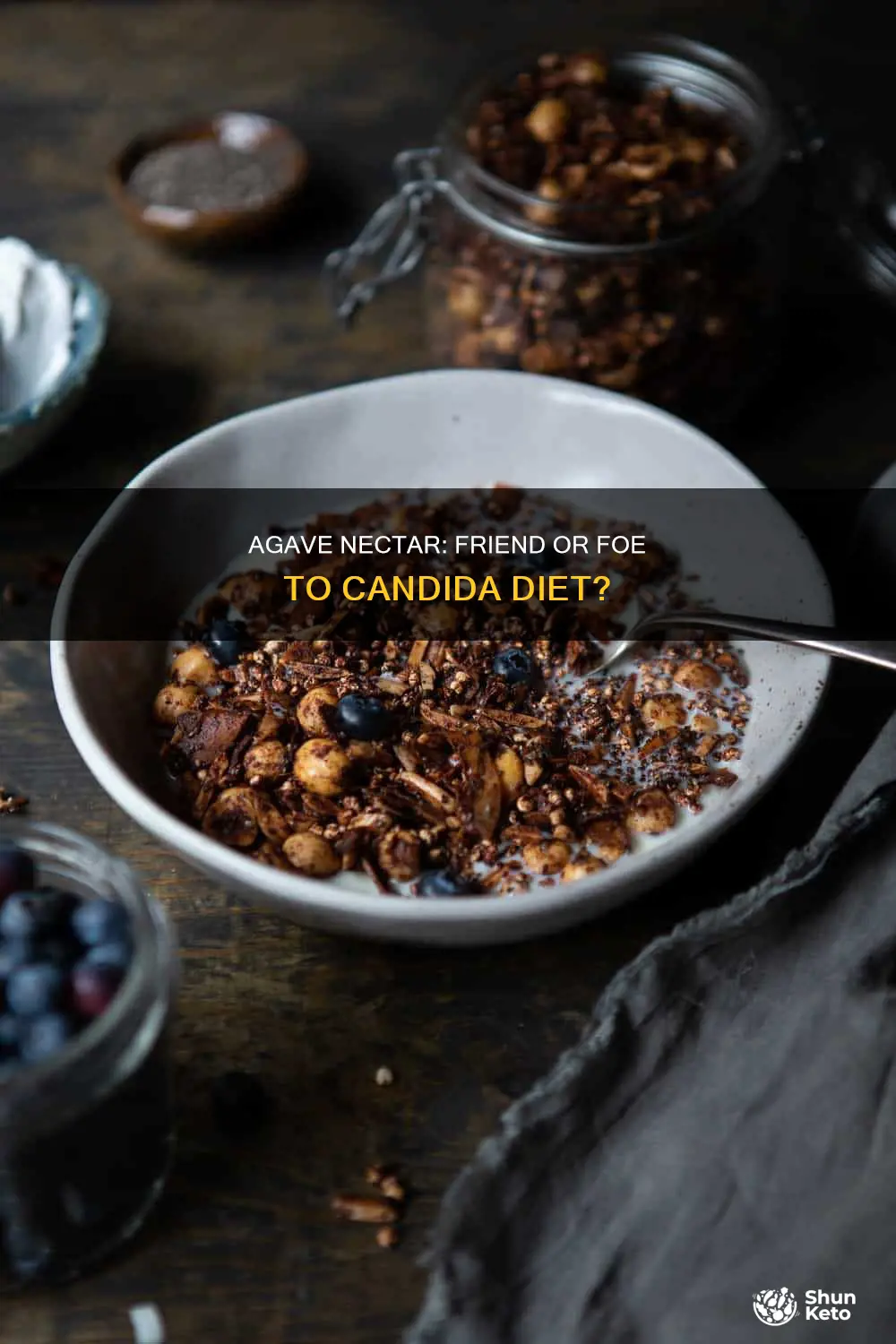 is agave nectar ok for candida diet