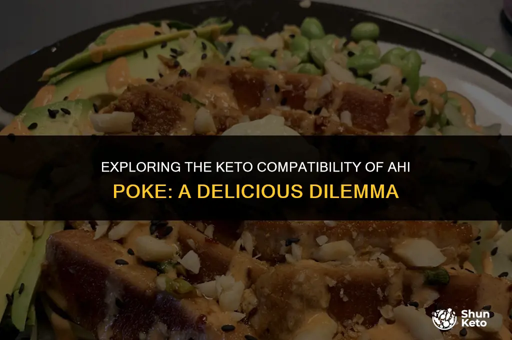 is ahi poke keto