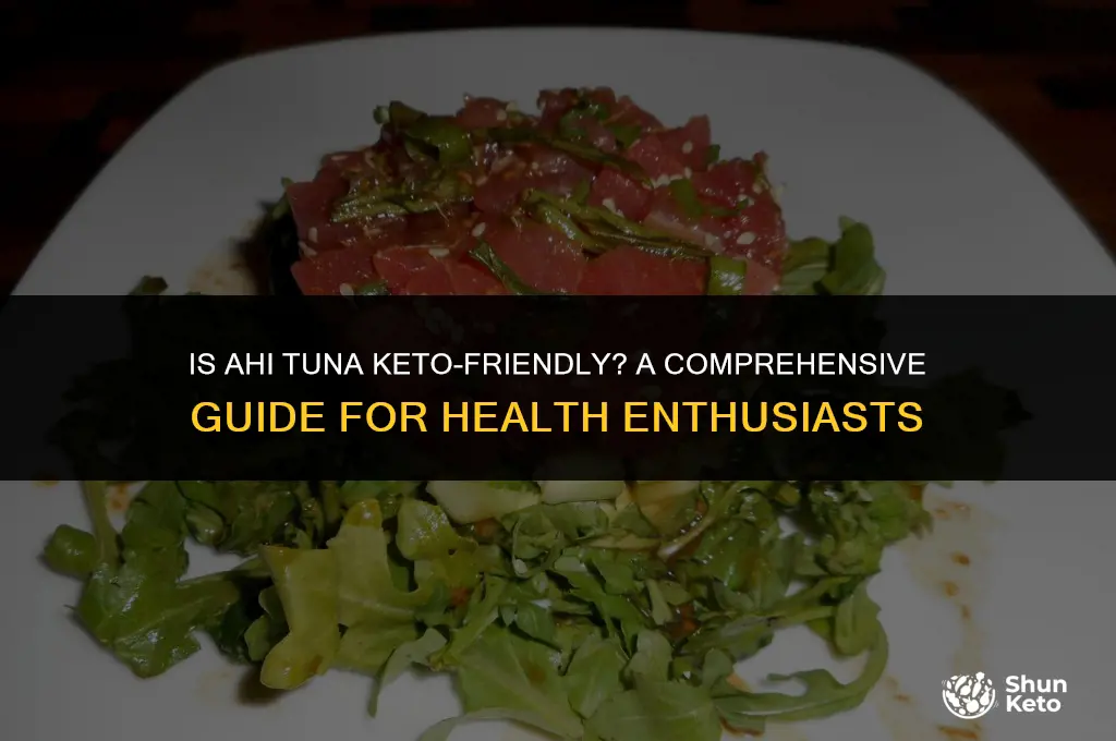 is ahi tuna keto
