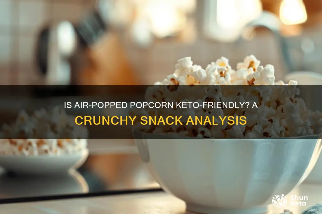 is air popped popcorn keto