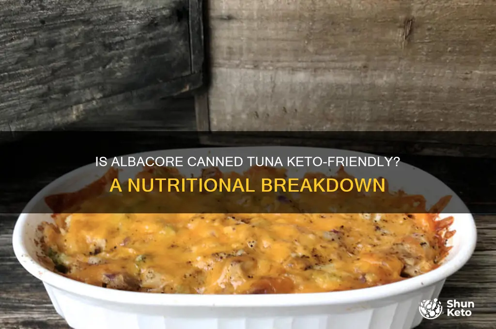 is albacore canned tuna keto