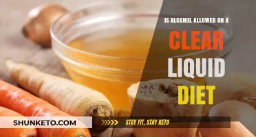Clear Liquid Diet: Does Alcohol Make the Cut?