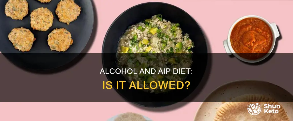 is alcohol allowed on aip diet