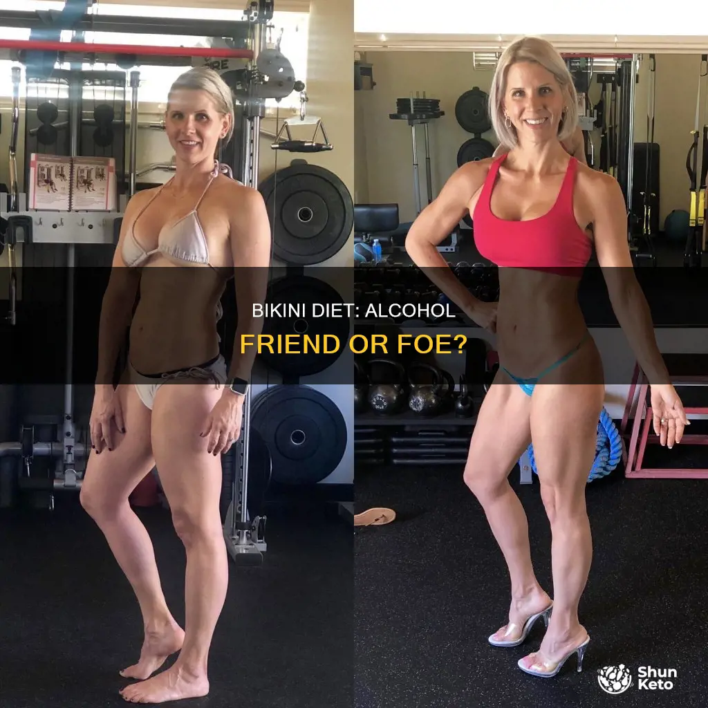 is alcohol allowed on bikini diet