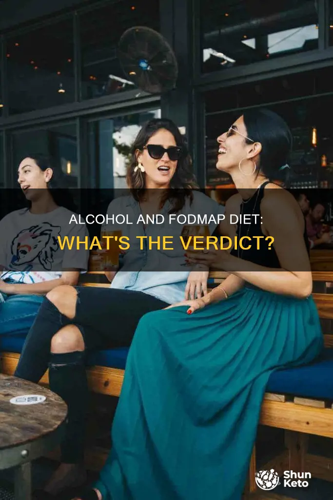 is alcohol ok on fodmap diet