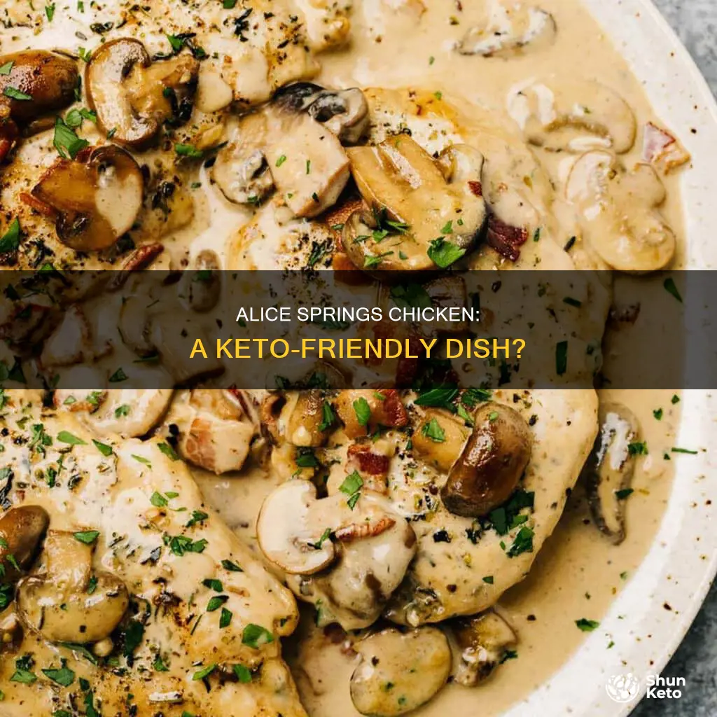 is alice springs chicken keto