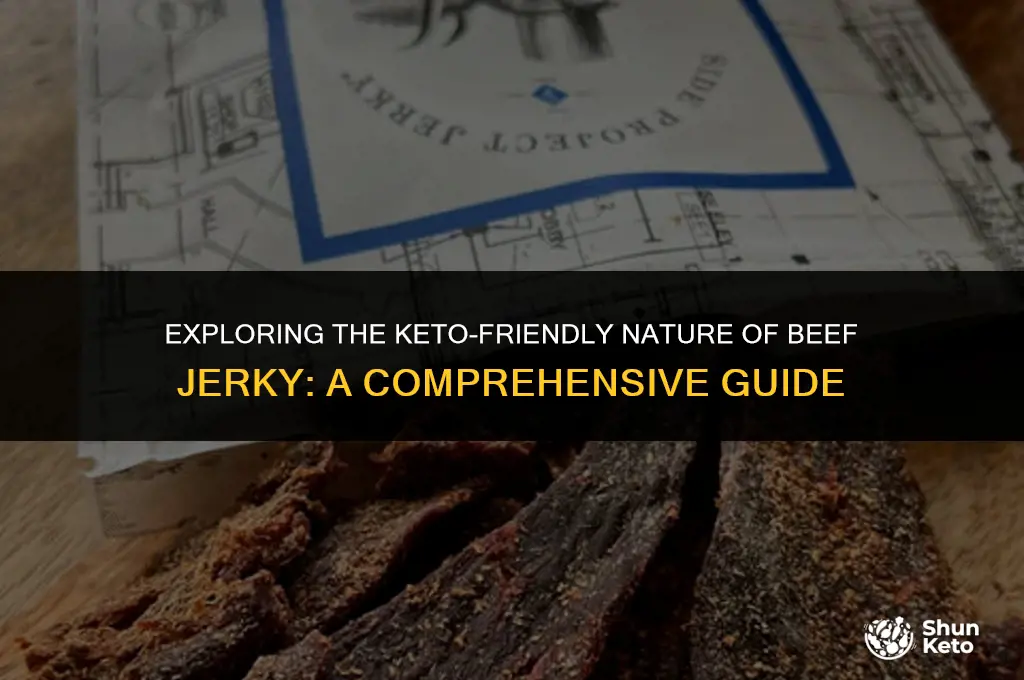 is all beef jerky keto