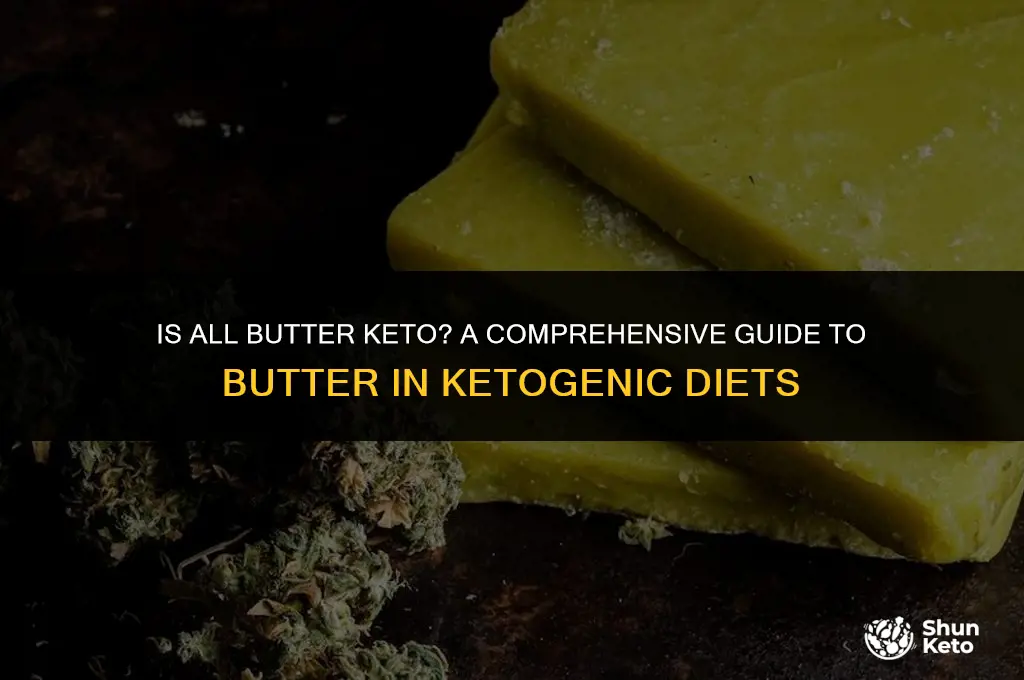 is all butter keto