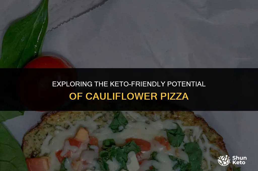 is all cauliflower pizza keto