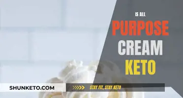 Keto Diet: Is All-Purpose Cream Keto-Friendly?