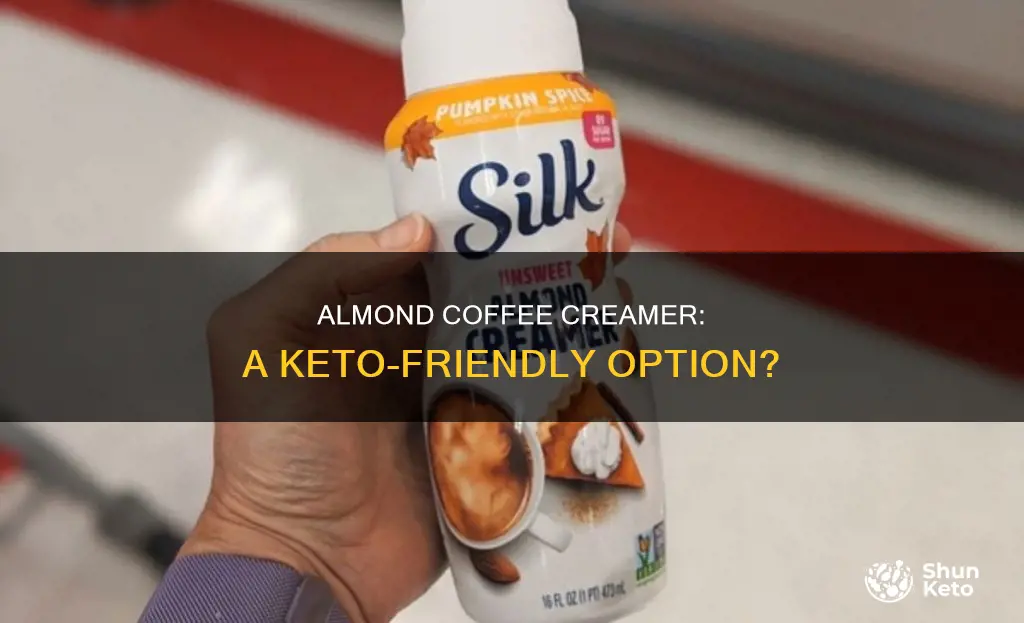 is almond coffee creamer keto