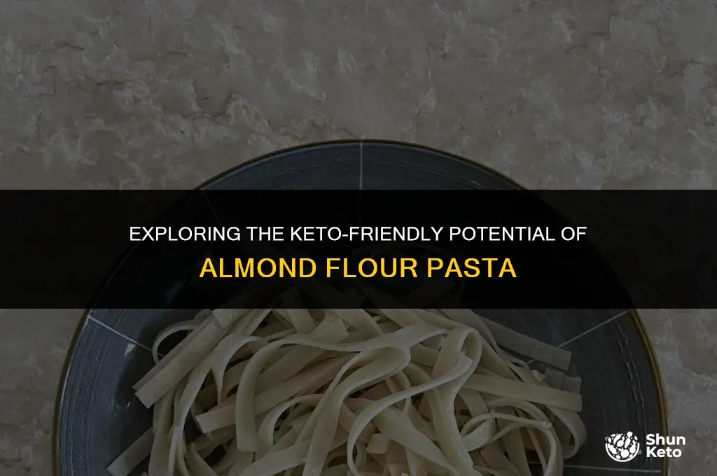 is almond flour pasta keto