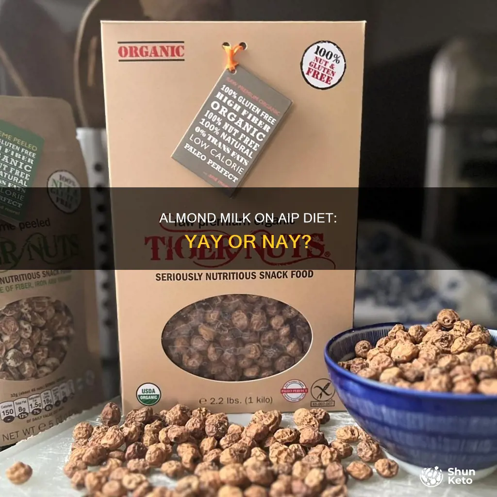 is almond milk ok on aip diet