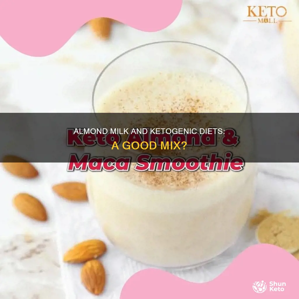 is almond milk ok on ketogenic diet