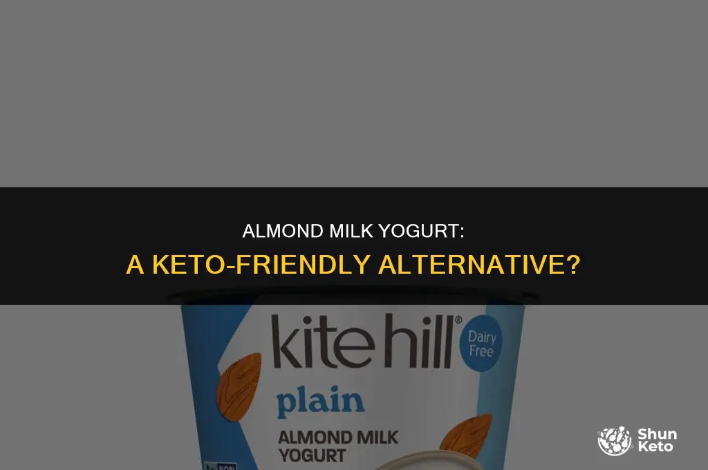 is almond milk yogurt keto