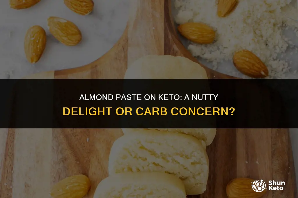 is almond paste keto