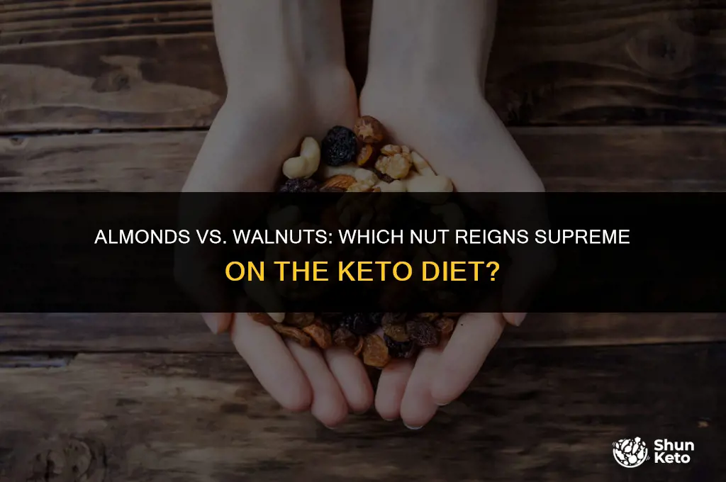 is almonds or walnuts better for keto