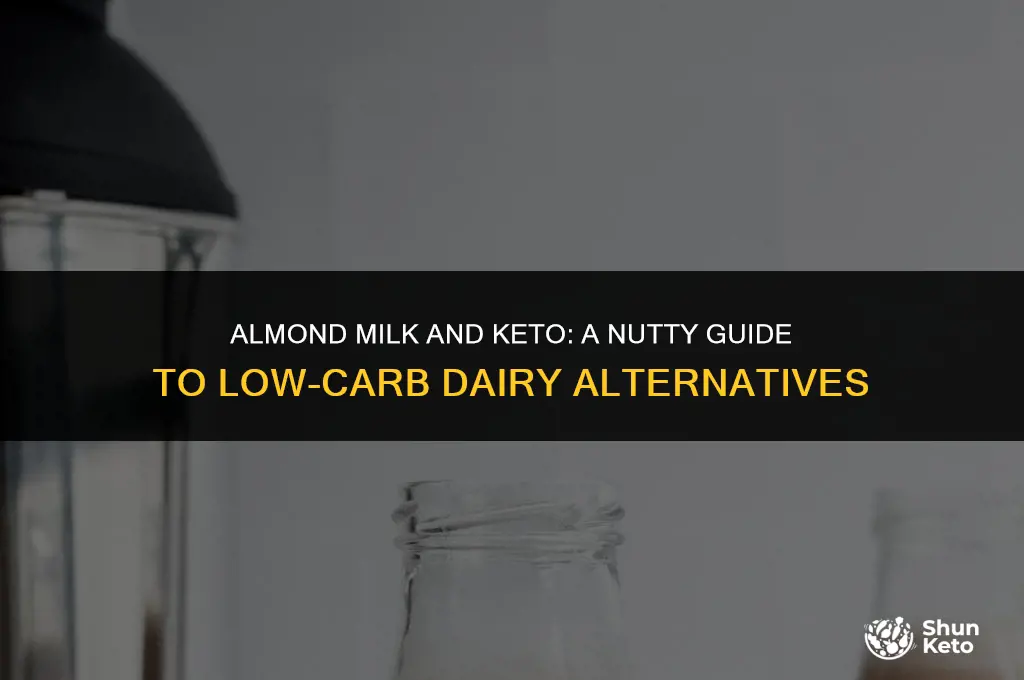 is almonf milk keto