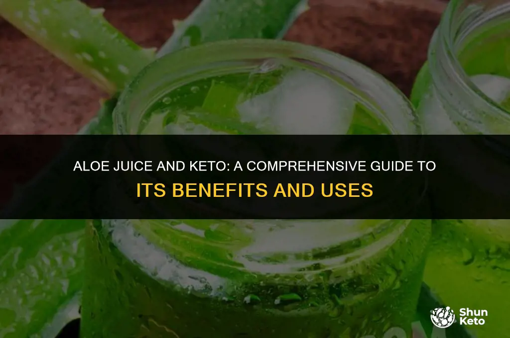 is aloe juice keto