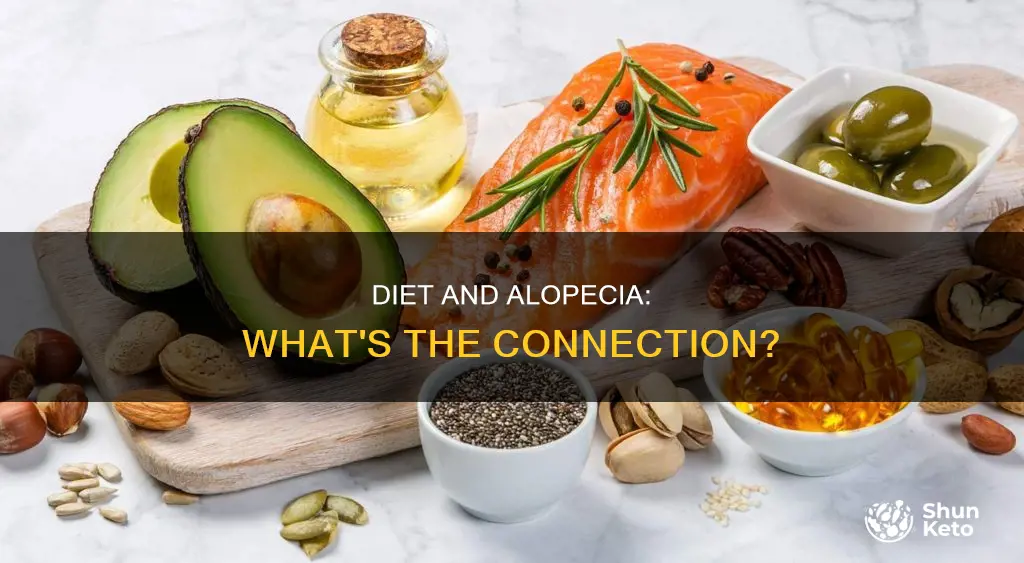 is alopecia caused by diet