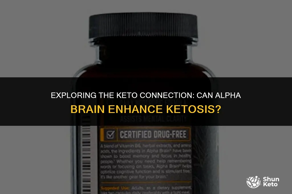 is alpha brain keto