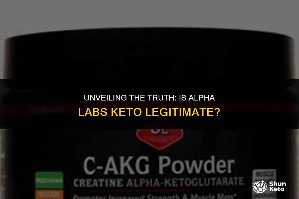 is alpha labs keto legit