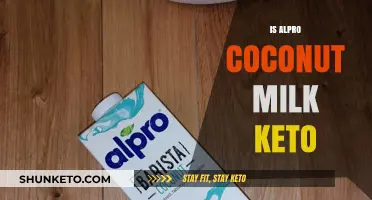 Alpro Coconut Milk: A Keto-Friendly Choice?