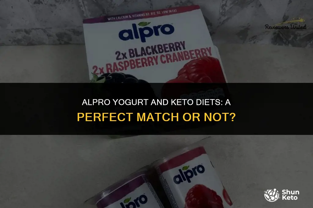 is alpro yogurt keto