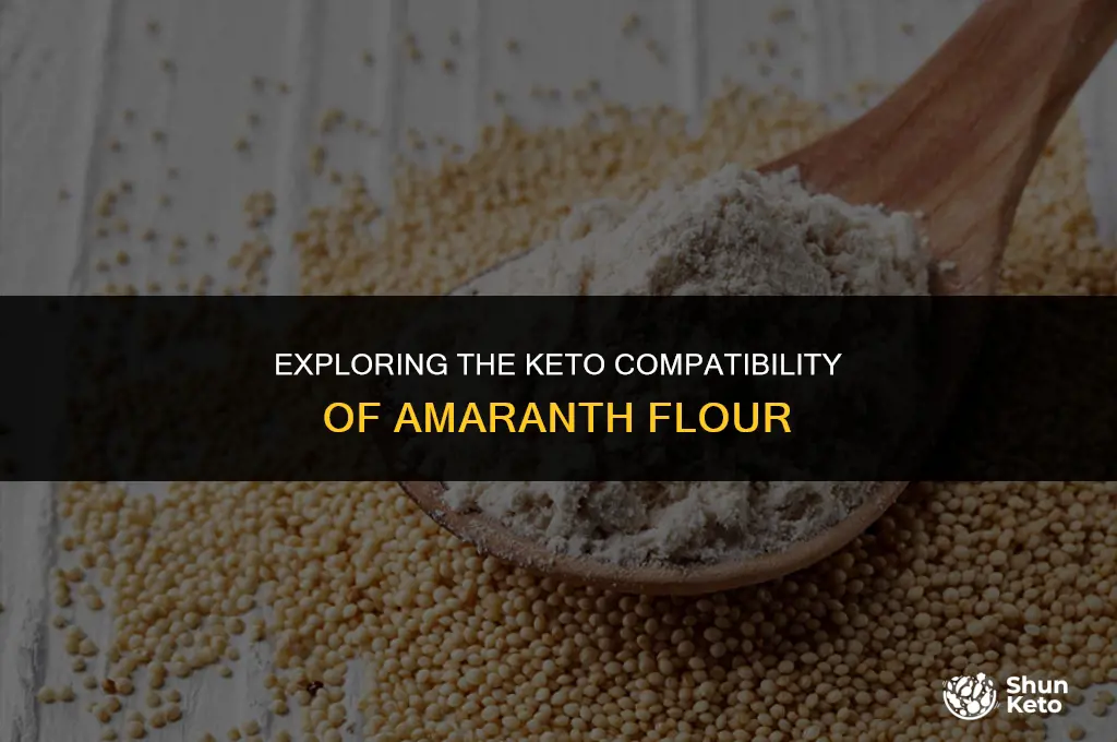 is amaranth flour keto