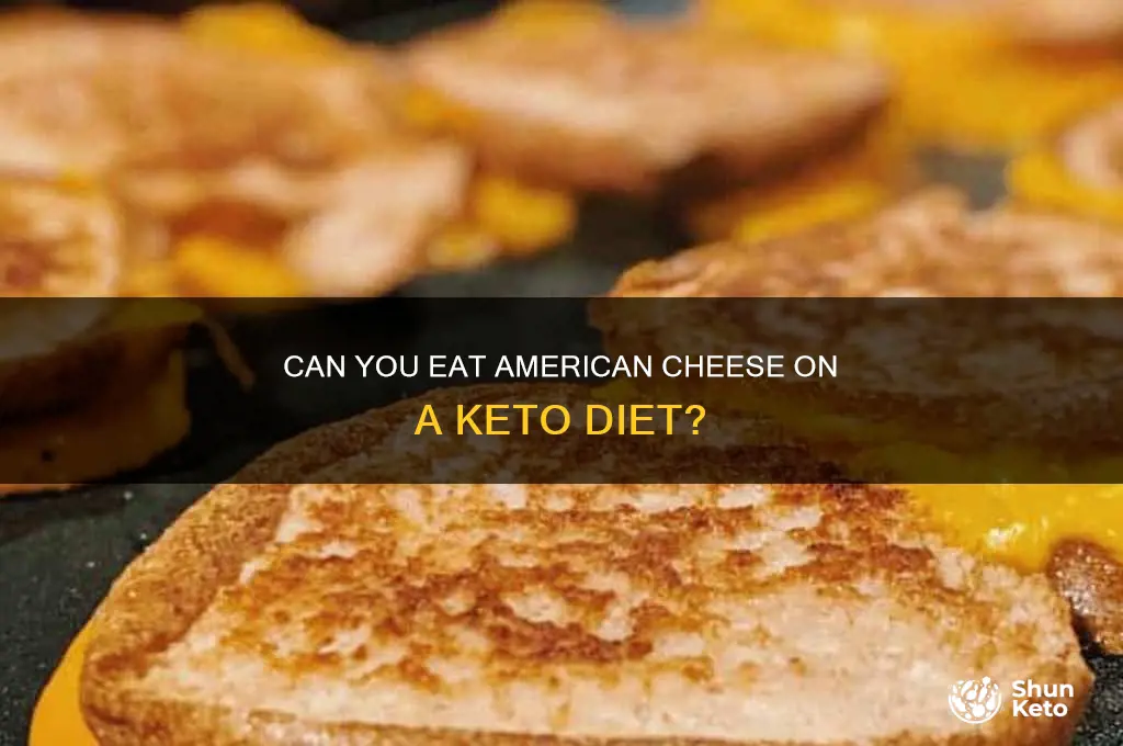 is american cheese allowed on keto diet