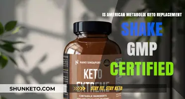 Exploring the GMP Certification of American Metabolix Keto Replacement Shake