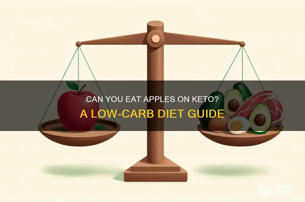 is an apple okat on keto diet