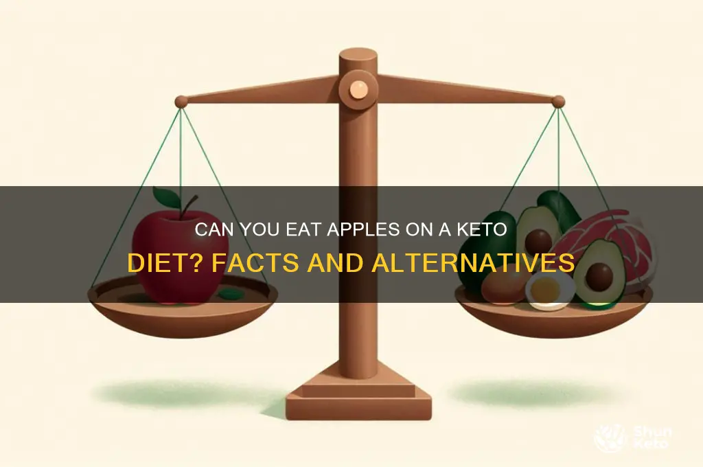 is an apple on keto diet
