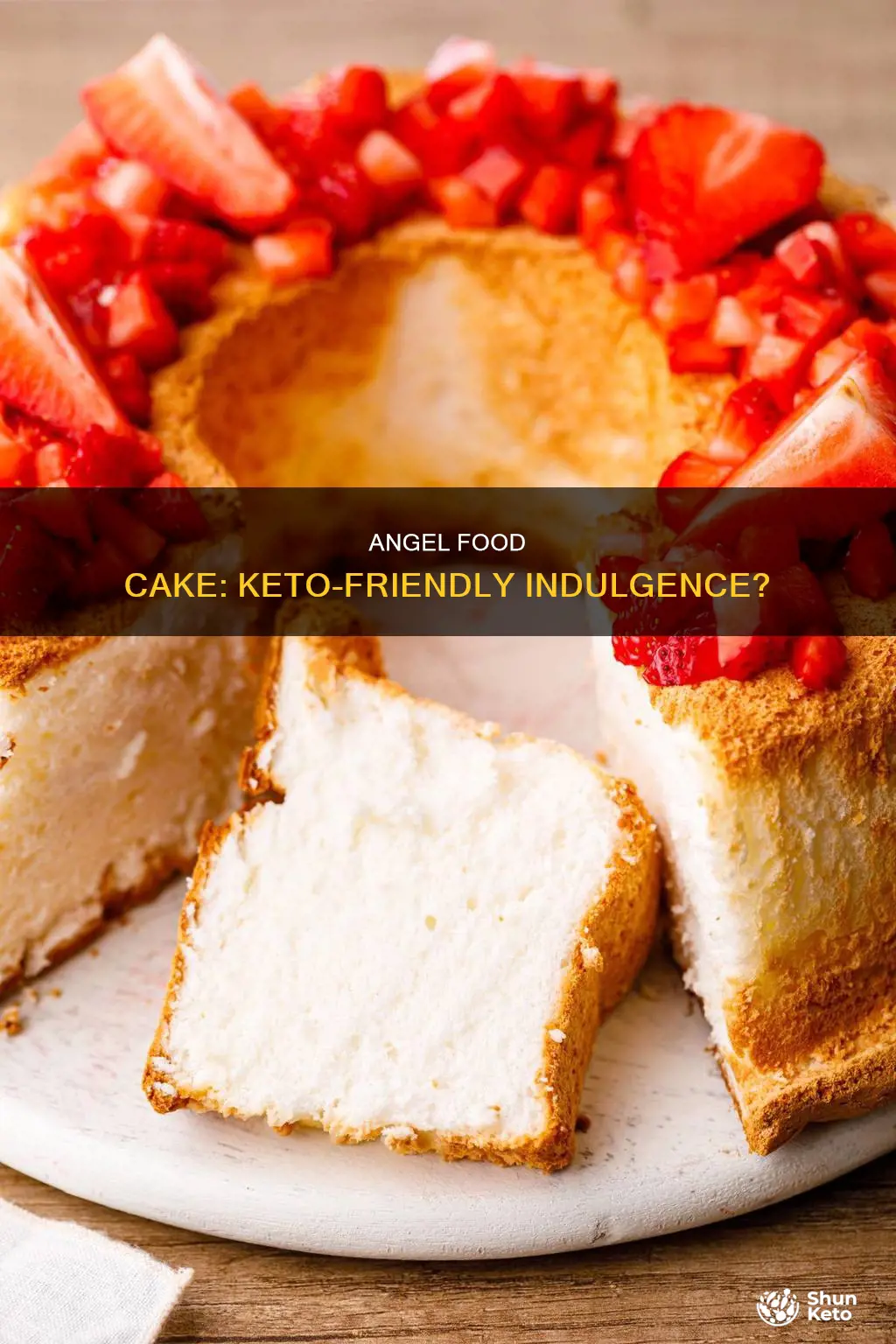 is angel food cake keto