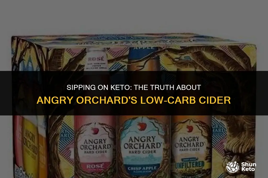 is angry orchard keto