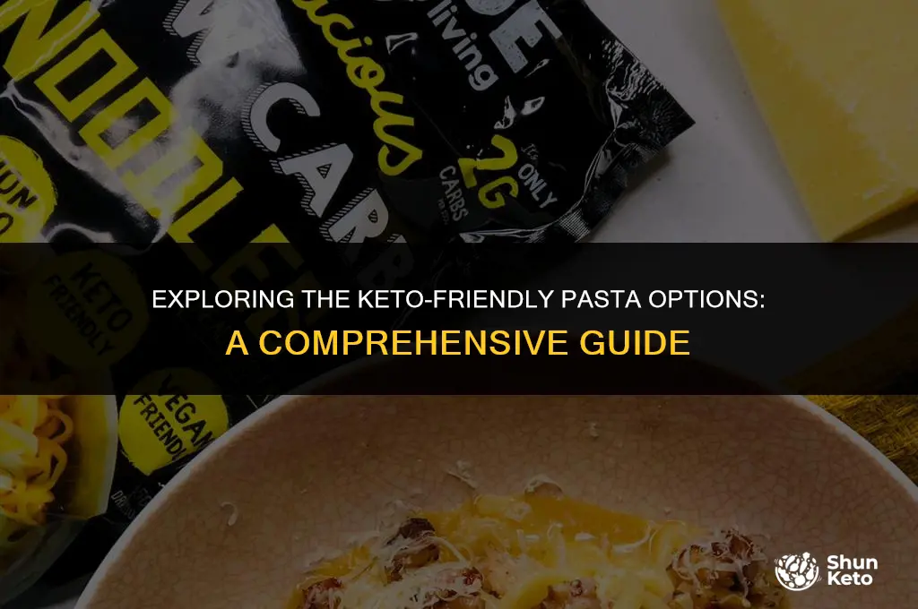 is any pasta keto friendly