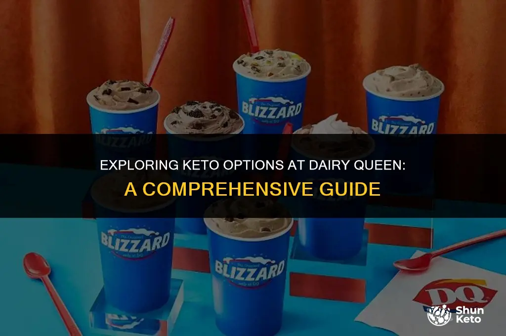 is anything at dairy queen keto friendly