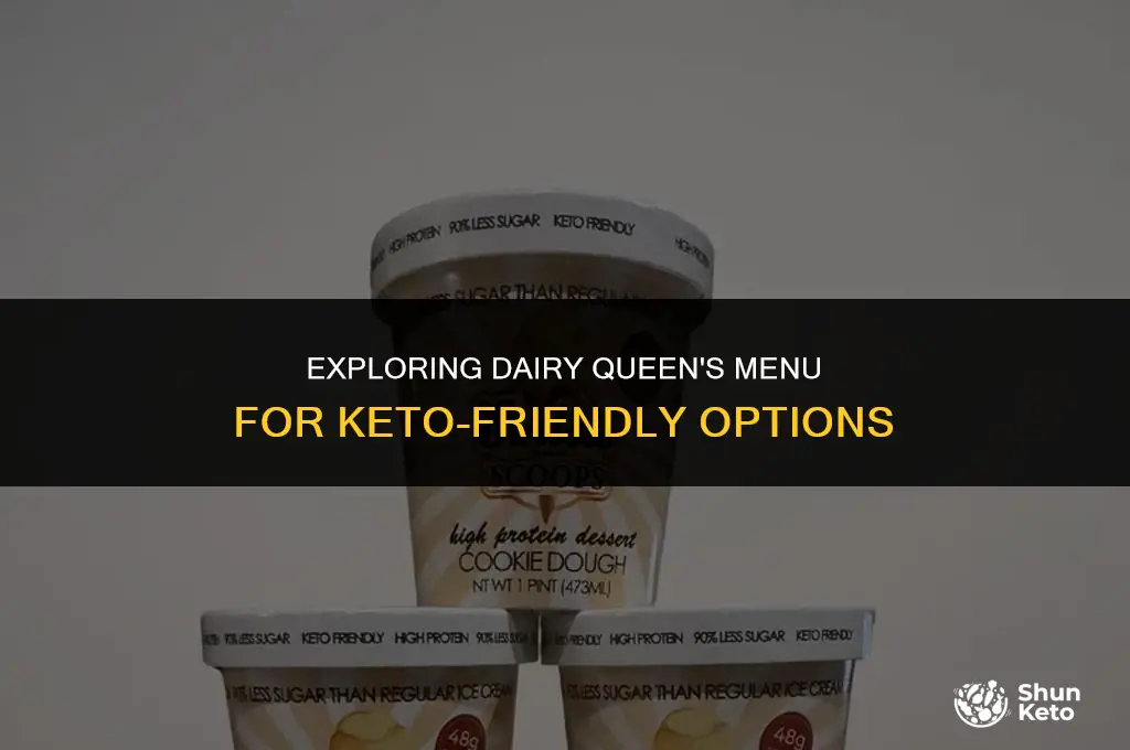 is anything at dairy queen keto