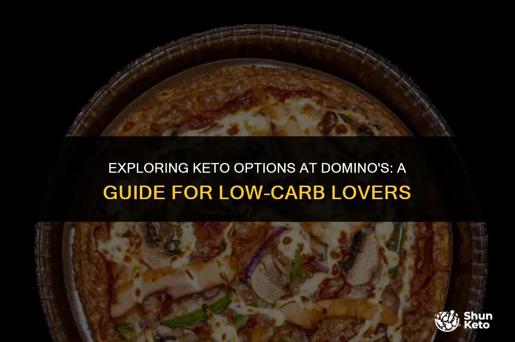 is anything at dominos keto friendly