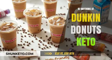 Sipping on Keto: Unveiling Dunkin' Donuts' Low-Carb Delights