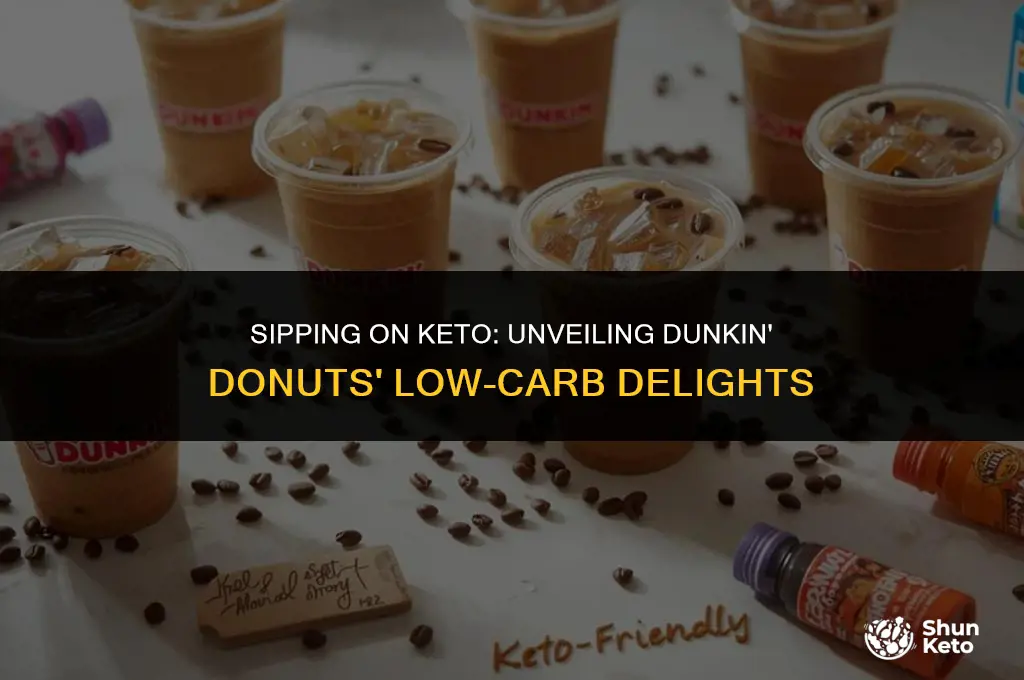 is anything at dunkin donuts keto
