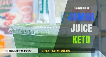 Sipping on Keto: Exploring Jamba Juice's Low-Carb Options