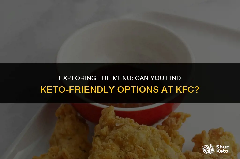 is anything at kfc keto