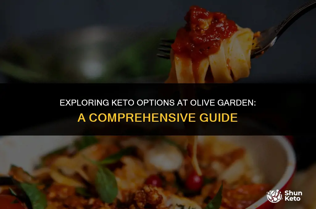 is anything at olive garden keto