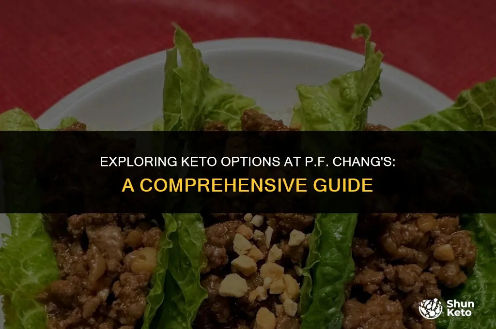 is anything at pf changs keto